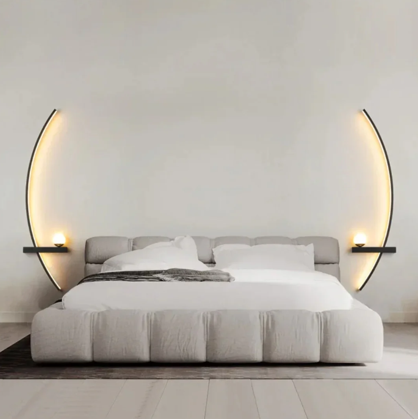 Applique Murale LED Circulaire Métallique - Design Moderne et Élégant pour Intérieur