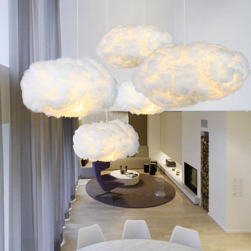 Suspension Luminaire en Forme de Nuage - Une Évasion Onirique