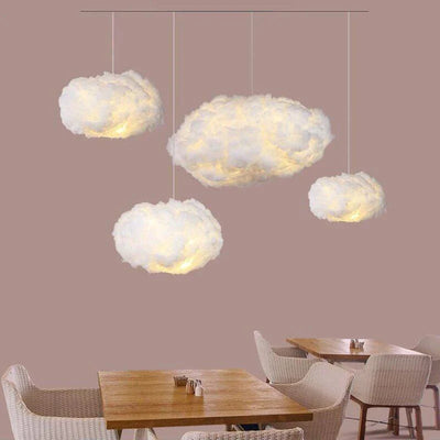 Suspension Luminaire en Forme de Nuage - Une Évasion Onirique