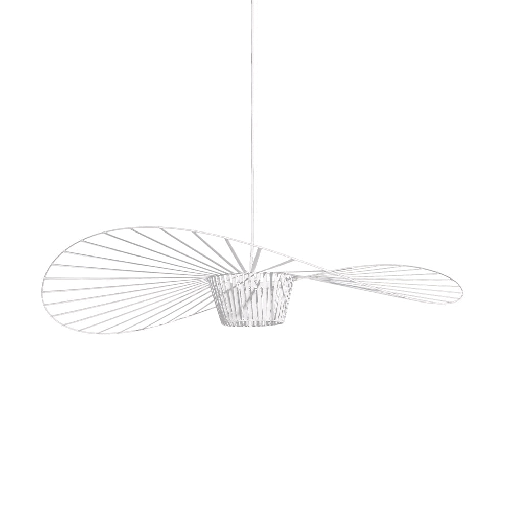 Suspension Moderne Rosland Vertigo - Design Chapeau de Paille Élégant et Unique