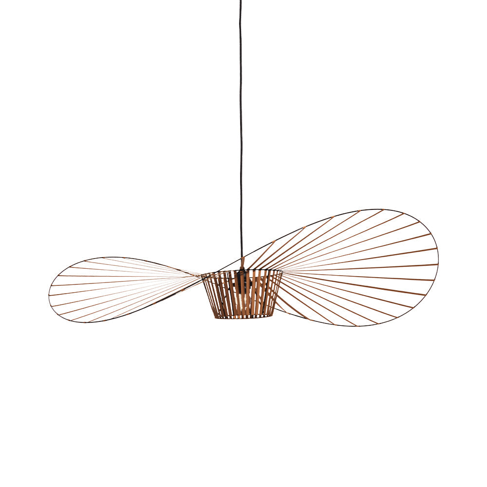 Suspension Moderne Rosland Vertigo - Design Chapeau de Paille Élégant et Unique