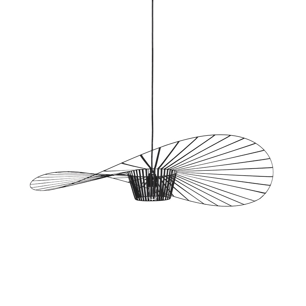 Suspension Moderne Rosland Vertigo - Design Chapeau de Paille Élégant et Unique