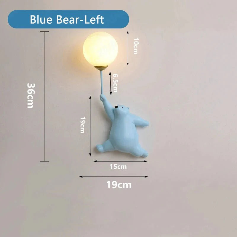 Applique Murale TeddyLight - Une Touche Magique pour la Chambre des Enfants