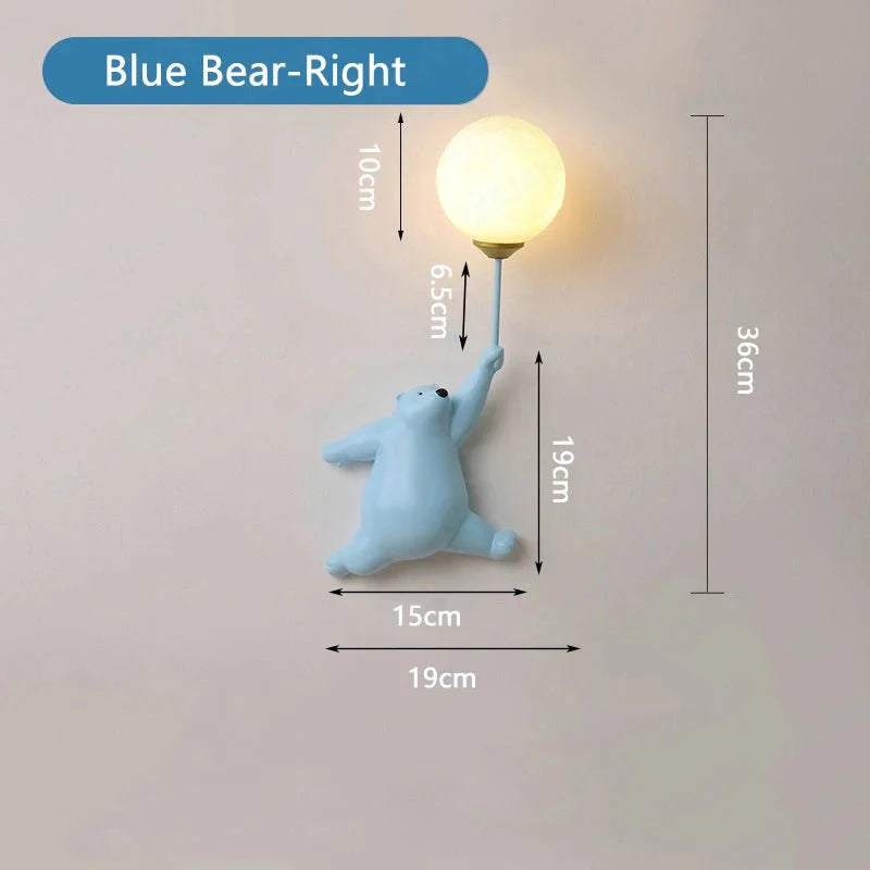 Applique Murale TeddyLight - Une Touche Magique pour la Chambre des Enfants