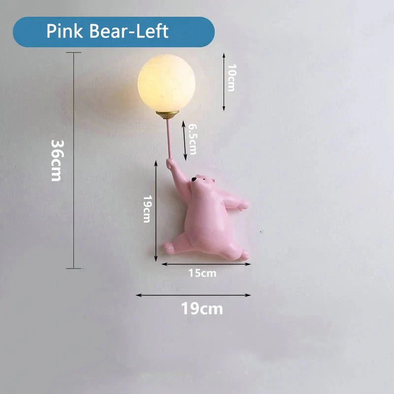 Applique Murale TeddyLight - Une Touche Magique pour la Chambre des Enfants