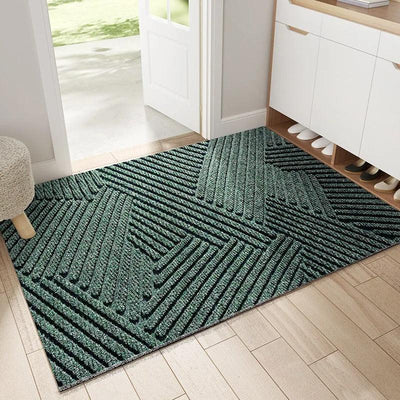 Tapis d'Entrée Antidérapant Moderne en PVC – Style Nordique et Élimination du Sable